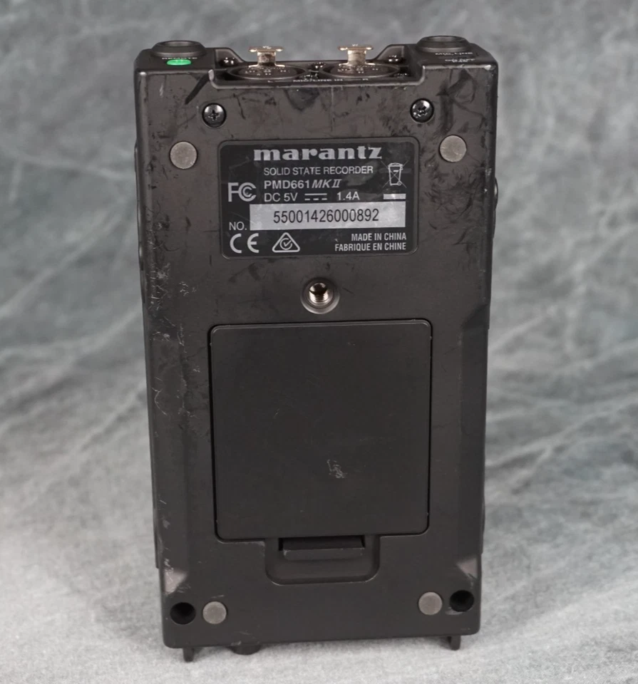 Marantz Professional PMD661 MKII Solid State Audio Recorder W/ Extras Tested F/S - Image 2 of 4
