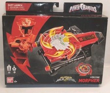 Power Rangers -43904 Super Ninja Steel Lion Fire Battle Morpher SEALED - Bandai