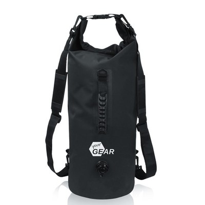 yourGEAR Dry Bag 20 L wasserdichter Rucksack Seesack Schultergurten Griff Ventil