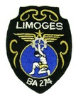 Ecusson Brodé Militaire (French militaria patch) ● Base Aerienne 274 Limoges