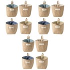 12 Pcs Door Hanging Storage Bags Dorm Wall Hanging Bags wall pocket