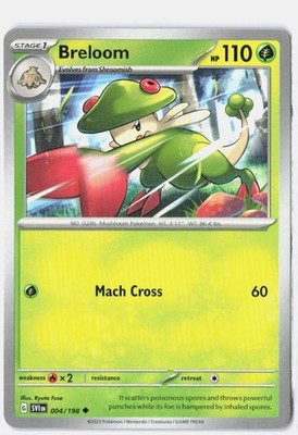 Breloom SV01: Scarlet & Violet Base Set 004/198 NM