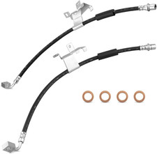 Front Brake Hydraulic Hoses Fit for Chevrolet Silverado 1500 2007-2018, Fit for