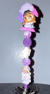 Doorable - in full bloom Isabella Beaded Ballpoint Pen, Black Ink,