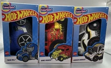 Hot Wheels MICRO TEENIES 3 Plush Bone Shaker Rodger Dodger Twin Mill  80thmattel