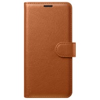 Zanaé, Wallet Etui Mit Standfunktion Und Magnetlasche FüR Redmi 15C, Braun