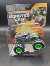 MONSTER JAM GRAVE DIGGER 1:64 Scale Series 01 Silver 25 Version SPIN MASTER
