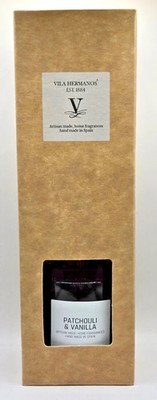 Vila Hermanos Reed Diffuser Patchouli & Vanilla Size 3.38oz/100ML NIB BOX RIPPED