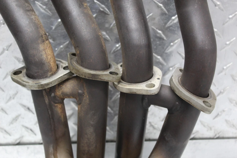 Kawasaki Ninja ZX6R ZX636B1 2004 Exhuast con silenciador y cabezales Muzzy Foto 4 de 4