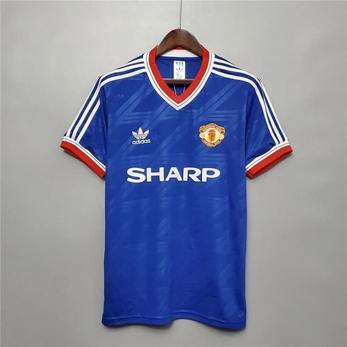 Manchester United Retro Football Shirt 1986 - 1988 Size Large