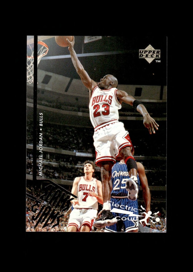 1995 Upper Deck: #352 Michael Jordan Electric Court NM-MT OR BETTER