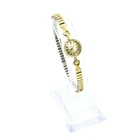 Vintage Rolex 14K Gray Dial 15mm Manual Women's Cocktail Wristwatch #WB5153-1