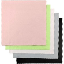 Microfiber Cleaning Cloths for Glasses Lenses Screens Phones Cameras 5 Pack