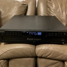 SONY CDP-CE375 5-Disc CD Changer Compact Disc Player No Remote - Tested Working!