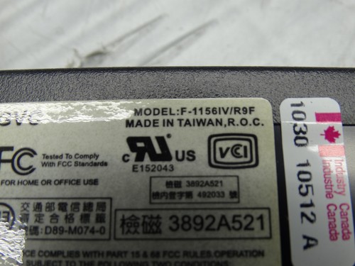 GVC F-1156IV-R9F Phone/Fax Modem Card Ethernet or Telephone - Picture 12 of 12