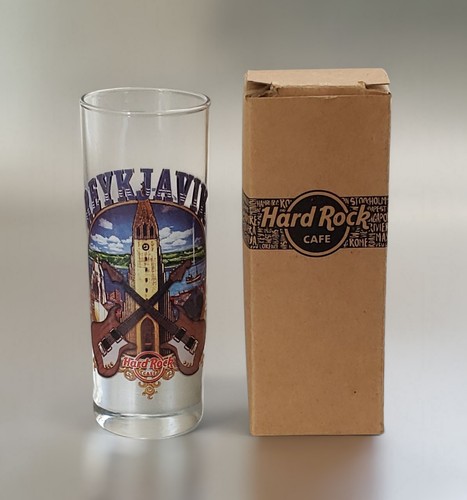 Hard Rock Cafe Reykjavik Shot Glass & Original Box City Tee Design Series 2016 - 第 2/7 張圖片