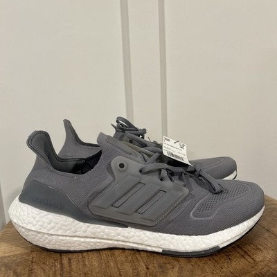 Size 12-Men s Adidas Ultraboost 22 Grey White Running Shoes GX5460 Brand NEW