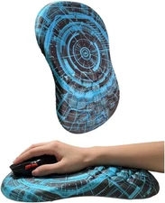Ergonomic Mouse Pad with Wrist Rest Support Memory Foam Non-Slip Mouse Pad Mat