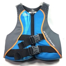 Stearns Kids Life Vest Youth Hydroprene Life Jacket 50 to 90 Pounds Blue EUC