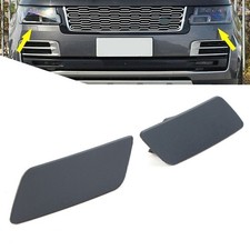 Pair Headlamp Washer Cover Cap Lr098383 For Land Rover Range Rover L405 2018-21 Pair Headlamp Washer Cover Cap Lr098383 For Land Rover Range Rover L405 2018-21