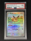 Pokémon PREEN Prismatic Evolutions Eevee Master Ball Reverse Holo 074 PSA 9 MINT