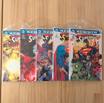DC Comics DC Rebirth Superman Sonderband 1 - 5 Comicbuch Lot Deutsch 2017