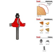 Freud 36-116 1/2 Radius Beading Bit with 1/4 ...