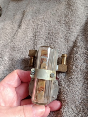 #ad #ad Vintage Milesmaster Pressure Regulator Glass USA $25.00