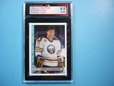1992/93 O-PEE-CHEE NHL HOCKEY CARD #256 BRAD MAY ROOKIE RC KSA 9.5 NGM 92/93 OPC