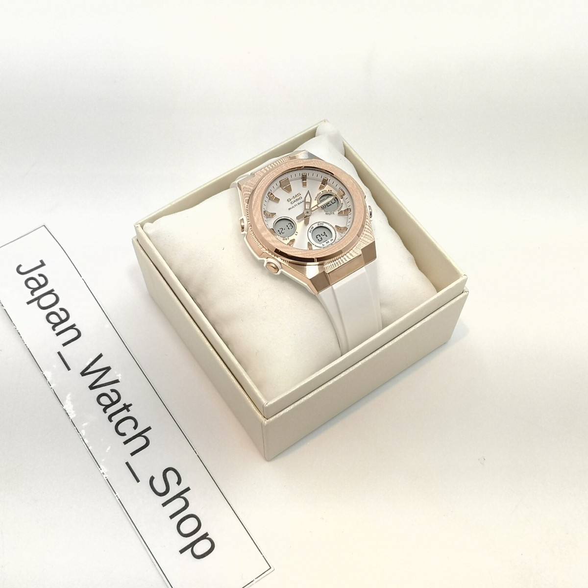 Casio Baby-G G-MS MSG-W600G-7AJF Ladies Wrist Watch Analog Digital