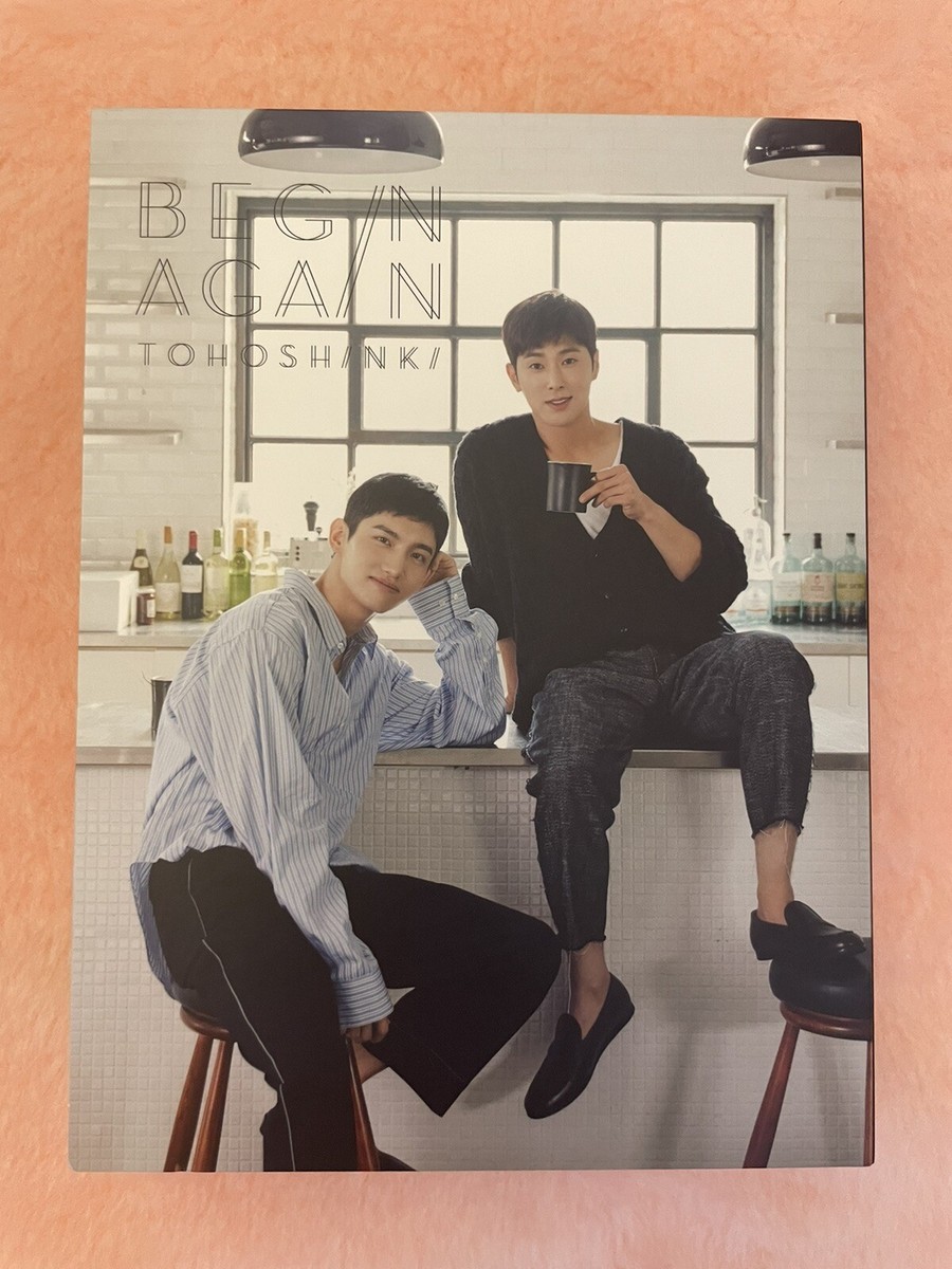 東方神起TOHOSHINKI BEGIN AGAIN 3CD TVXQ Tohoshinki [3CD+DVD] FINE COLLECTION Begin Again
