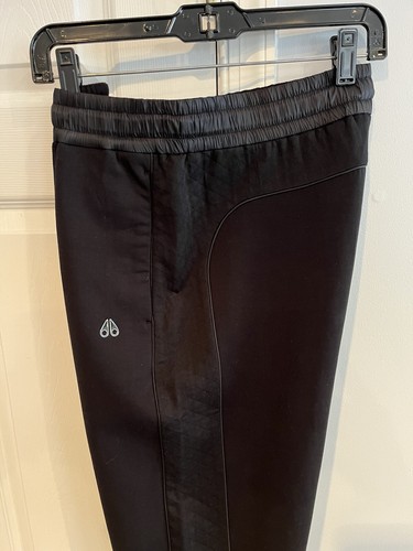 Felpa Jogger Berkeley Moose Knuckles nera uomo piccola nuova con etichetta - Foto 6 di 10