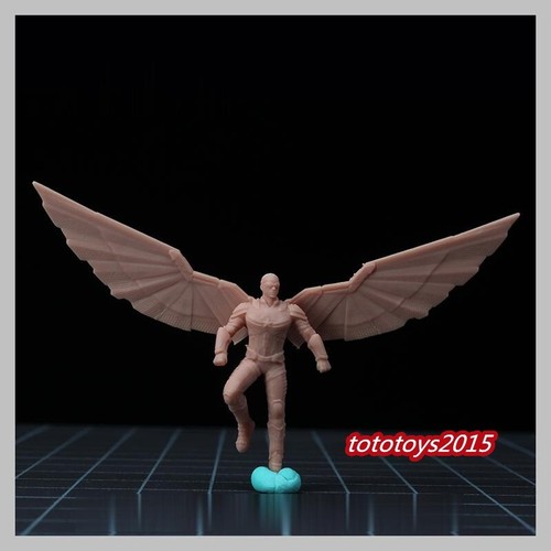 1/64 Szene Puppe Captain America Sam Wilson Miniatur Figuren für Autos Fahrzeuge - Bild 8 von 8
