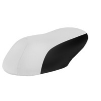Sitzbankbezug TNT Sitzbezug Weiß / Schwarz FüR MBK Nitro Naked, Yamaha Aerox Cat