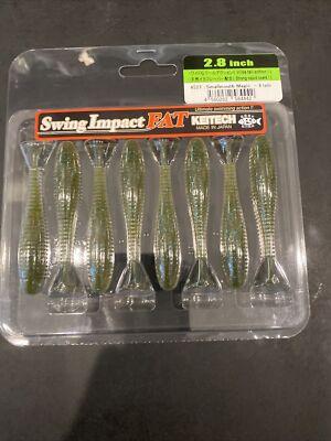 Keitech Swing Impact Fat 2.8  Smallmouth Magic 8 per pack