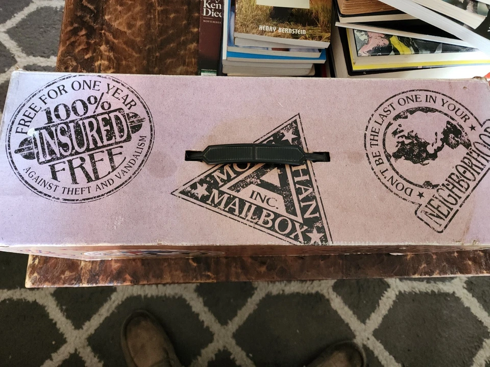 More Than A Mailbox Metal Sheep Mailbox 1995 Vintage NIB - Image 4 of 4