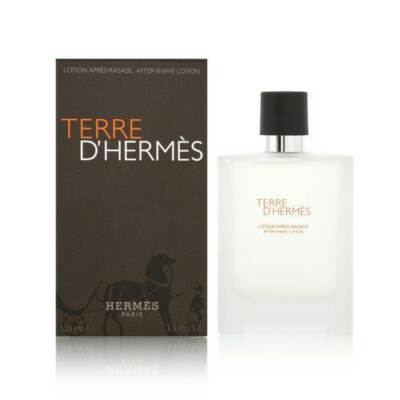 Terre D'Hermes by Hermes for Men 3.3 oz After Shave Pour Brand New