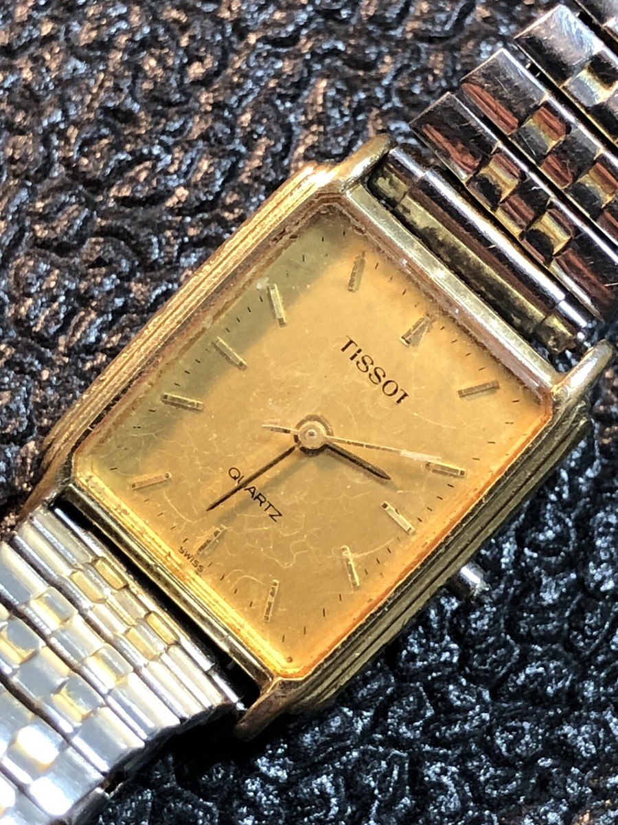 TISSOT 時計 ゴールド　ジャンク Yahoo!オークション -「ジャンク」(ティソ) (た行)の落札相場