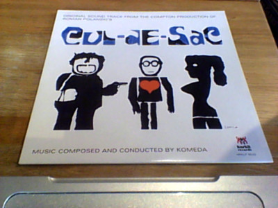 KOMEDA CUL-DE-SAC OST 1st UK Harkit LTD LP 2002 POLANSKI POLISH JAZZ MINT NEW