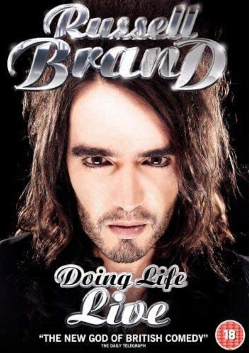 RUSSELL BRAND DOING LIFE LIVE UNIVERSAL UK DVD NEW AND SEALED