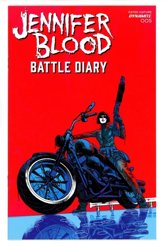 Jennifer Blood Battle Diary #5 Dynamite (2024) Robert Carey Variant