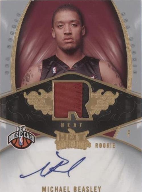 2008-09 Fleer Hot Prospects - Rookie Michael Beasley #138 /199 (AU, MEM ...