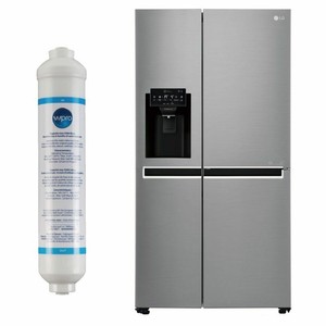 LG réfrigérateur frigo américain US 2 Portes inox 601L A+ Froid ventilé No Frost