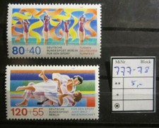 Berlin - Mi. 777 - 778, **