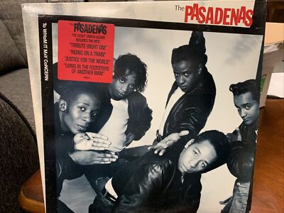 THE PASADENAS TO WHOM IT MAY CONCERN LP 1989 COLUMBIA 45065 DJ PROMO