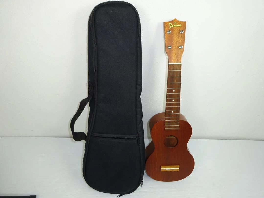 Famous Fs-1 Soprano Ukulele With Case | eBay