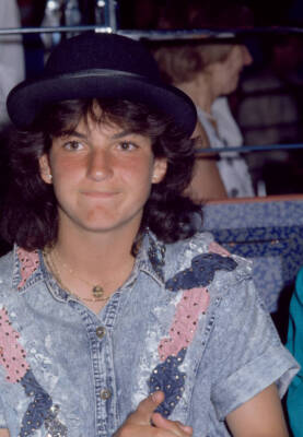 Arantxa Sanchez Vicario of Spain during the Pilkington Glass Tenn - Old Photo