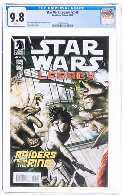 Star Wars: Legacy #8 V2 CGC 9.8 1st App. of Tikin, Luen & Darth Dark Horse 2013