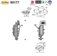 ✅ Katalysator für Citroen C1, Peugeot 108, Toyota Aygo Yaris, Euro 6