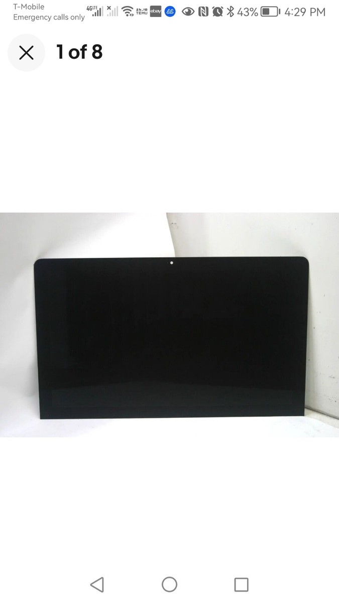21.5 iMac 2019 4K LCD Display Screen Assembly | eBay